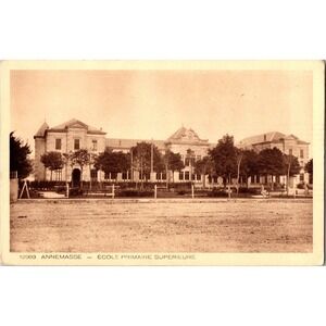 Vintage Annemasse École Primaire Supérieure French Postcard La Savoie